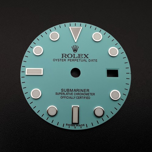 Tiffany Blue Watch Dial for 40MM Rolex Submariner Aftermarket Watch Parts 