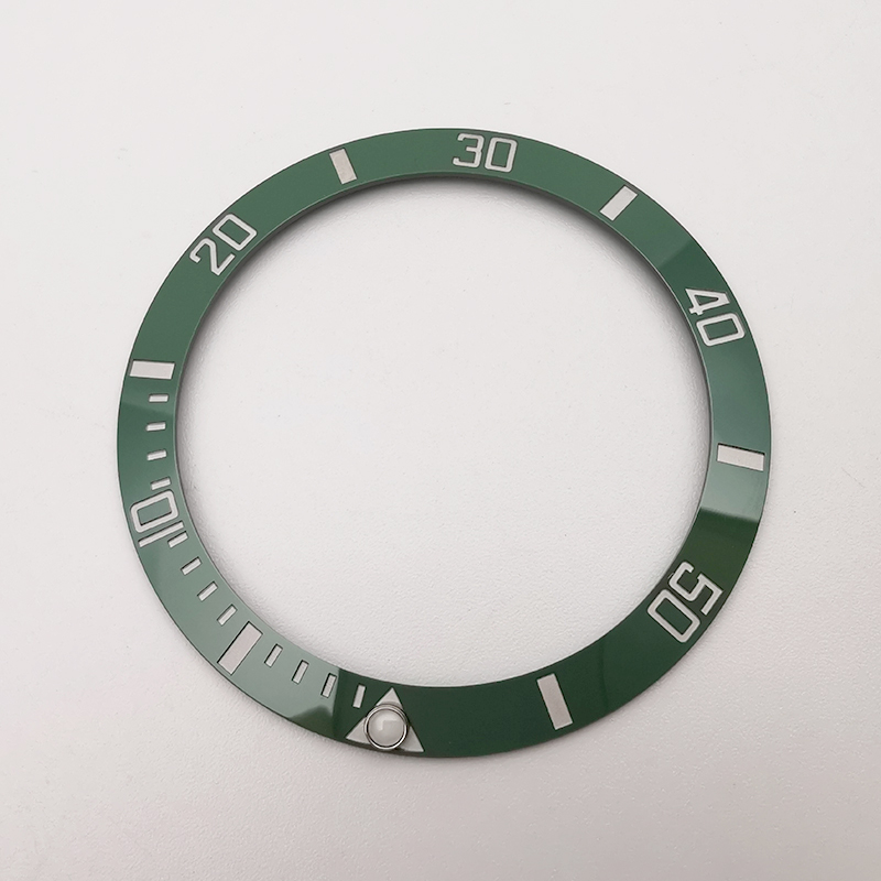 Top Ceramic Watch Bezel Insert For 41mm Rolex Submariner 126610LV Aftermarket Watch Replacements