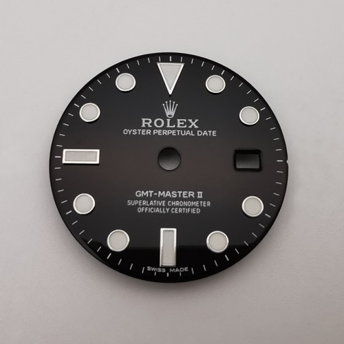 Top Quality Watch Dial For Rolex GMT-Master II Cal. 3186 Movement Aftermarket Watch Parts 