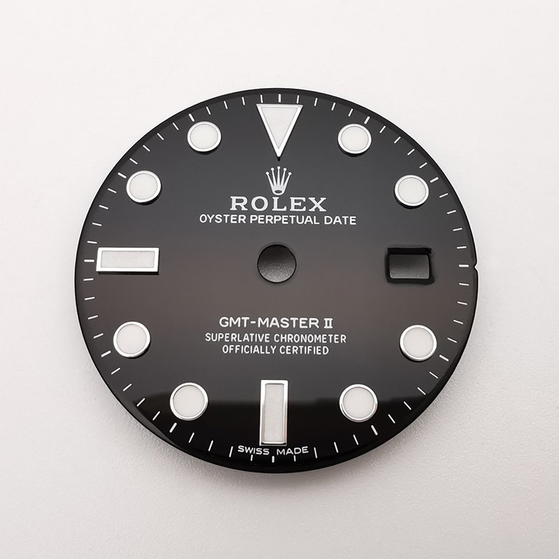 Top Quality Watch Dial For Rolex GMT-Master II Cal. 3186 Movement Aftermarket Watch Parts