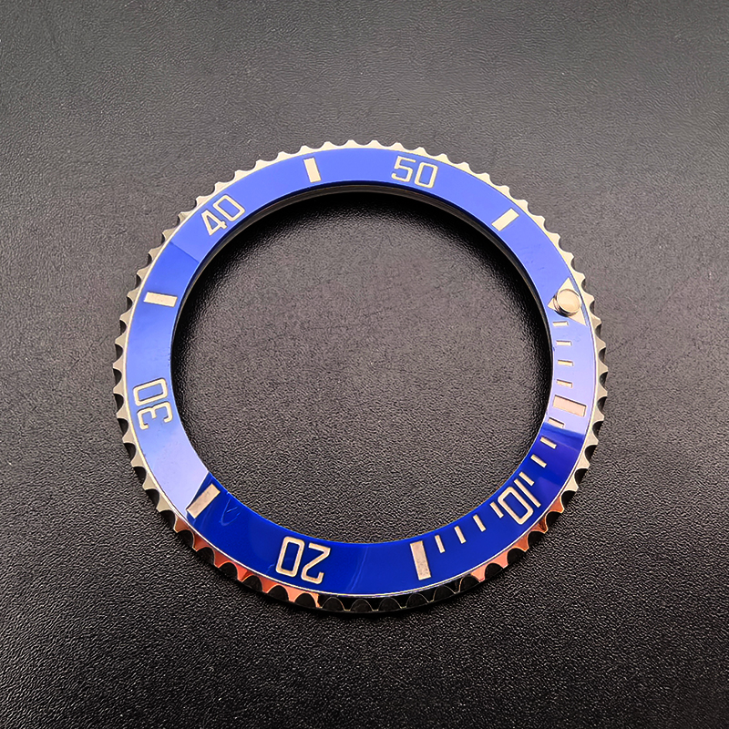 Blue Watch Bezel For Rolex Submariner 116619LB Aftermarket Watch Parts 