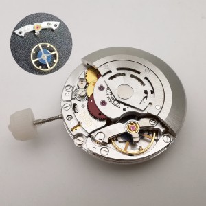 VSF Dandong 3135 Movement Modified with Original Rolex 3135 Blue Spring Balance and Balance Bridge