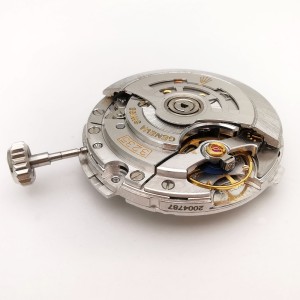 VSF Dandong 3235 Movement Modified with Original Rolex 3235 Blue Spring Balance and Bridge