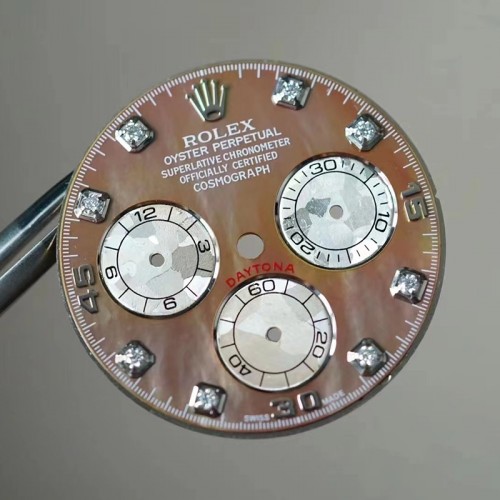 Tahiti Mother of Pearl Watch Dial for Rolex Daytona 116509-0044 Fit 4130 Movement Aftermarket Watch Parts 