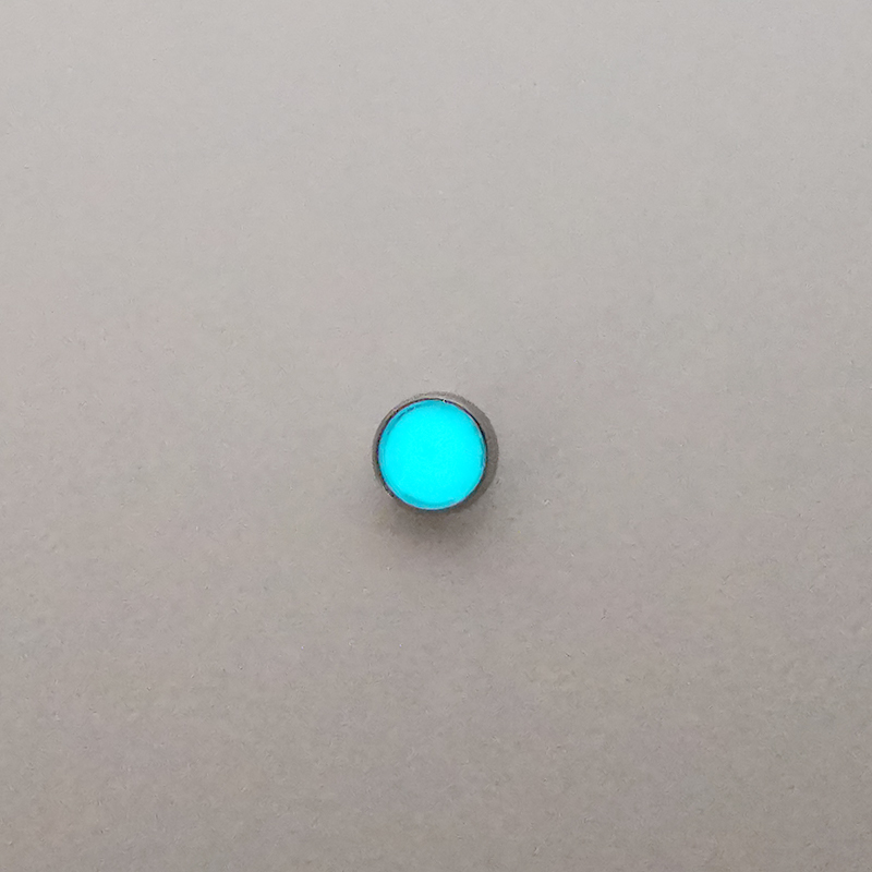 Watch Bezel Blue Luminous Dot For Rolex Submariner 116610, 126610 Aftermarket Watch Accessories