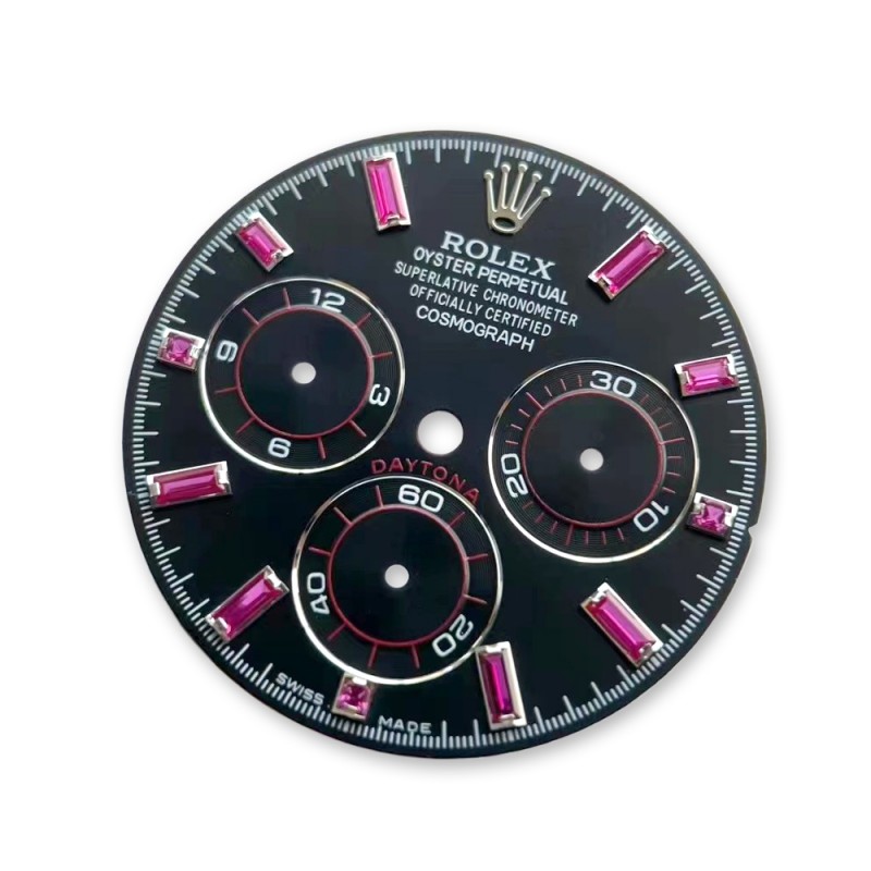 Customs Watch Dial For Rolex Daytona Fit to 4130 Movement Aftermarket Watch Parts 