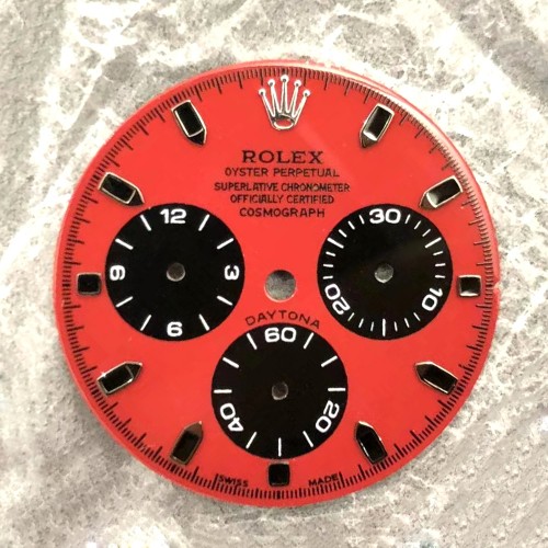 Watch Dial for Rolex Daytona Watches Fit 4130 Movement Aftermarket Watch Parts 