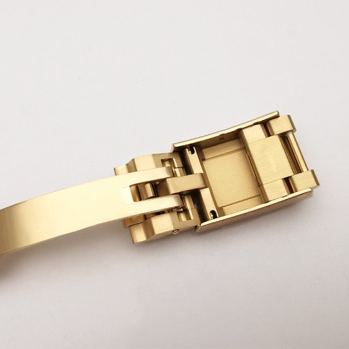 Yellow Gold Plating Watch Clasp Buckle For Rolex Daytona 116508 Aftermarket Watch Parts 