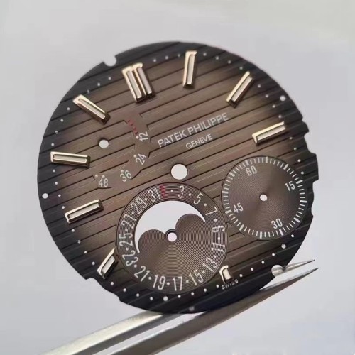  Watch Dial For Patek Philippe Nautalus 5712R Watches Cal.240 Aftermarket Watch Parts 