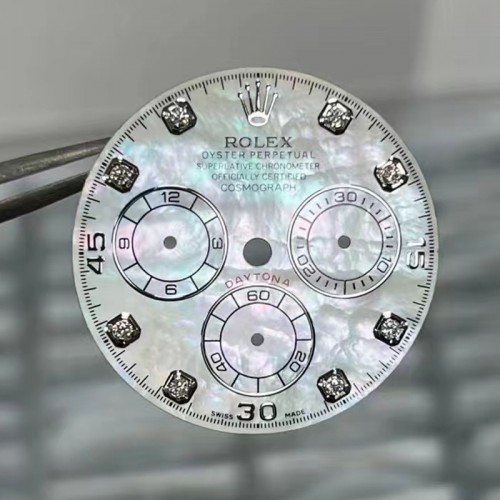 Mother Pearl Watch Dial for Rolex Daytona 116519LN-0026 fits to 4130 movement 